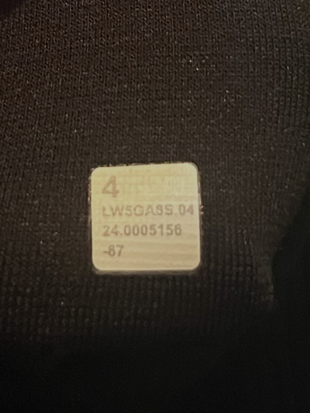 Size 4 Lululemon Align High Rise Ribbed Mini Flare, black - Picture 4 of 6